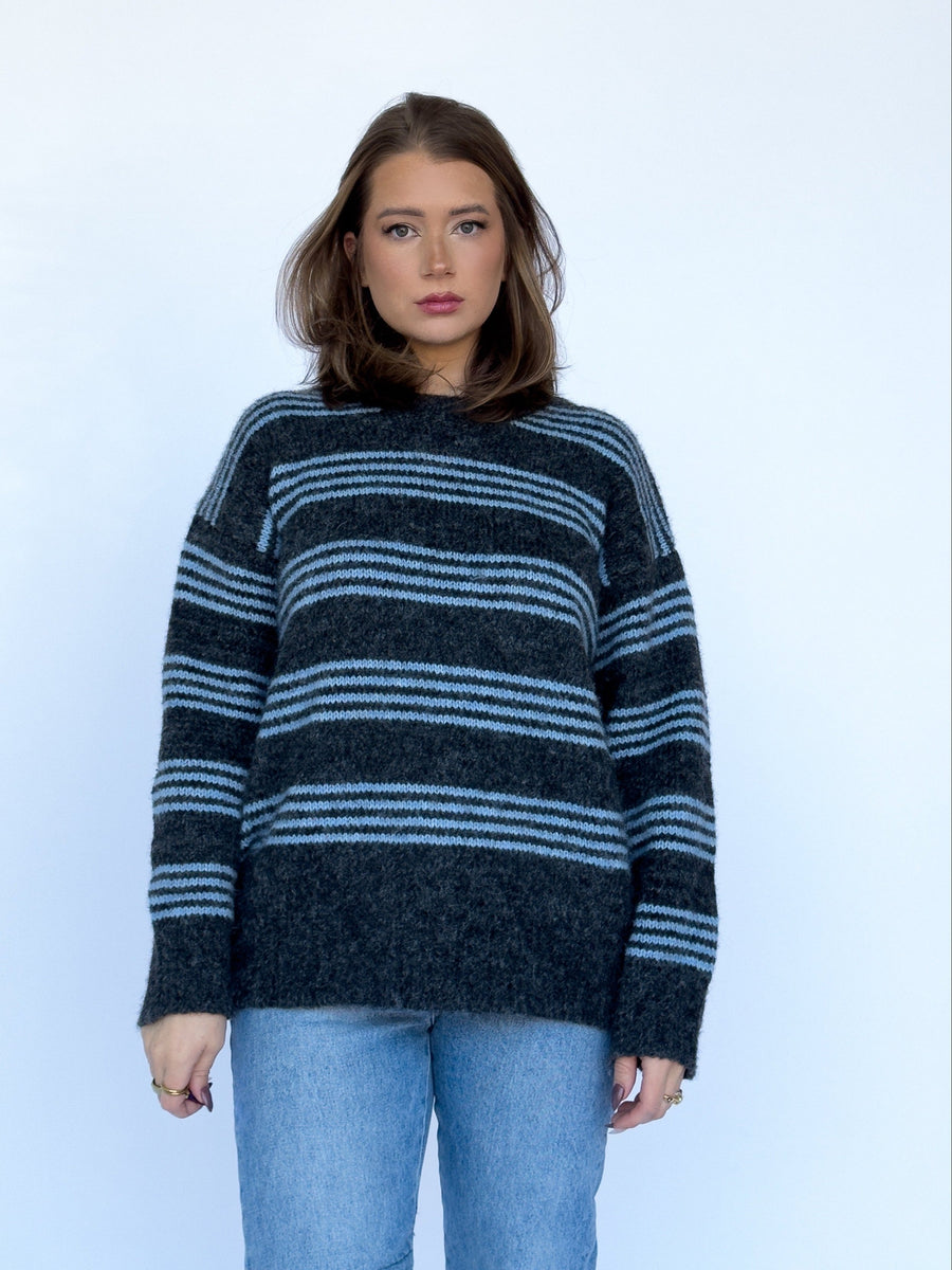 Sol Striped Knit Sweater