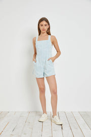 Becka Open Back Romper