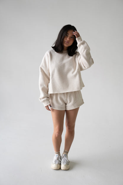 Dani Cropped Crewneck