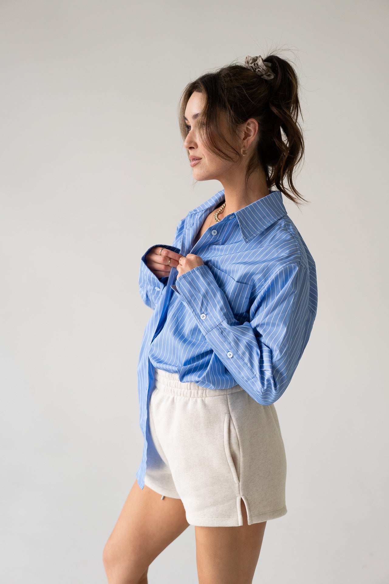 Tori Button Down